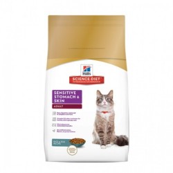 HILLS FELINE SENSITIVE STOMACH & SKIN 1.58 KG