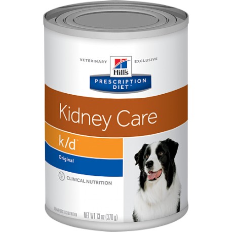 HILLS PRESCRIPTION DIET CANINE K/D LATA 370 GRS