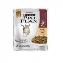 PRO PLAN POUCH GATO ADULTO SALMÓN 85 GRS