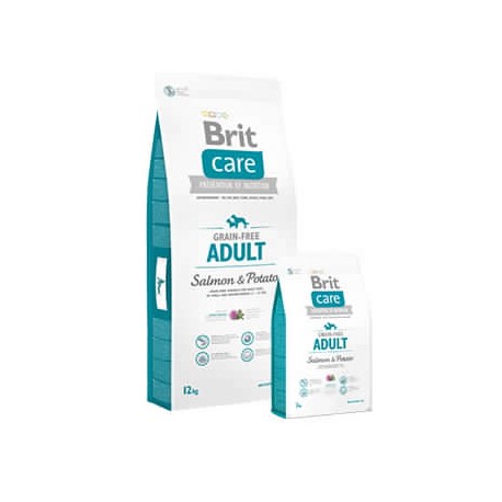 BRIT CARE SALMÓN ADULTO 12KG