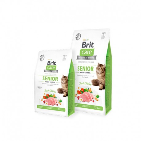 Brit Care Cat Grain-Free Senior Weight Control 2kg