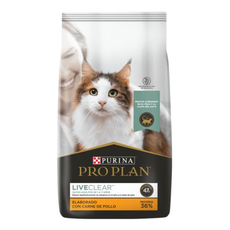 PRO PLAN GATO LIVE CLEAR 3 KG