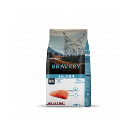 Bravery Salmon Adult Cat 7 kilos