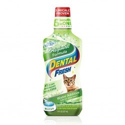 DENTAL FRESH PARA GATOS  237ML  ADITIVO PARA EL AGUA