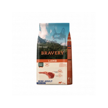 BRAVERY - LAMB MINI ADULT SMALL BREEDS 7 kg