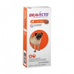 BRAVECTO 4,5 - 10 KG - ANTIPARASITARIO EXTERNO MASTICABLE
