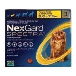 Merial · Nexgard spectra 3.6 a 7.5
