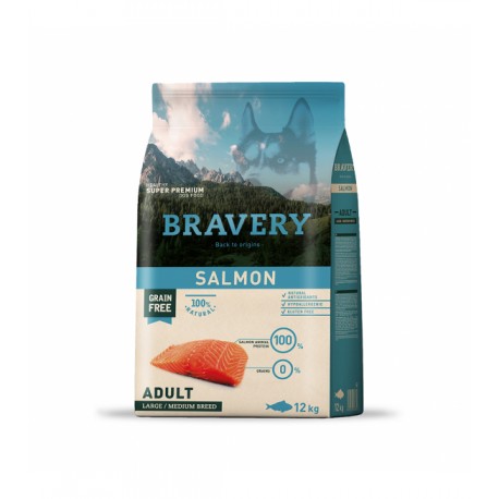 Bravery Super Premium Salmón12kg