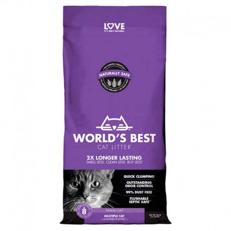 World´s Best Cat Litter Lavanda 12,7Kg