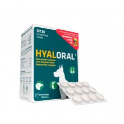 Hyaloral Razas Grandes y Gigantes 120 Comprimidos