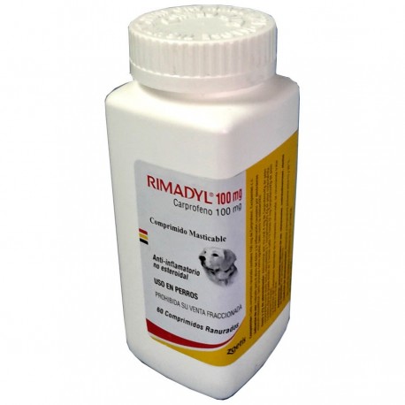 Rimadyl 100 mg 60 Comprimidos