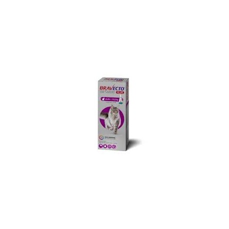 BRAVECTO Tratamiento contra pulgas gatos 6.25 a 12.5 kg