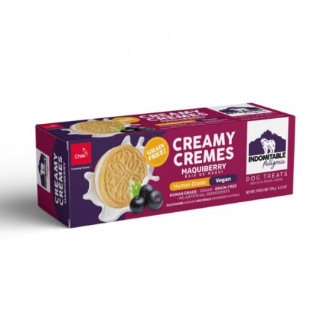 Indomitable Galleta Creamy  Maqui 120 gramos