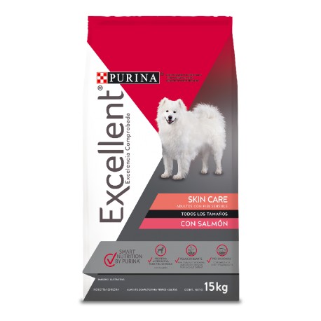 EXCELLENT PERRO ADULTO SKIN CARE SALMÓN  15 kilos