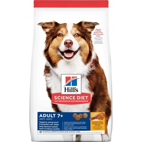 HILLS CANINO ADULTO 7+ OB 7 kilos