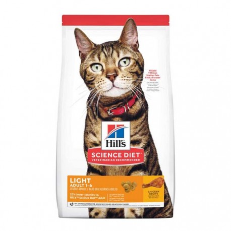 HILLS FELINE ADULT LIGHT 3.17 KG
