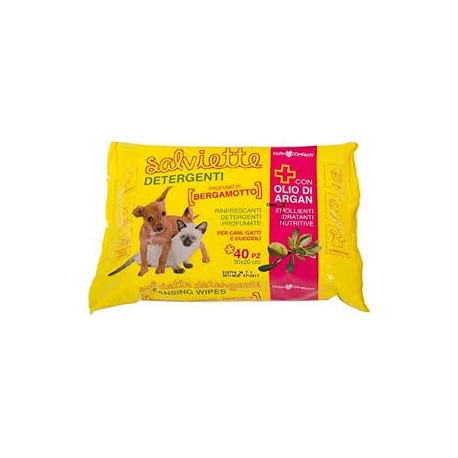 Toalla Húmeda Talco Con Aloe Vera 40 U