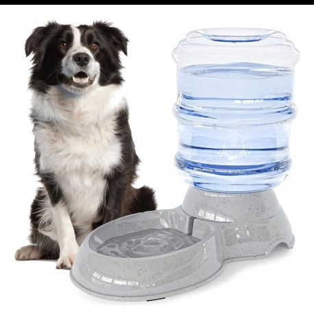 DISPENSADOR AUTOMÁTICO DE AGUA PARA PERROS, 3 GALONES, 11 litros