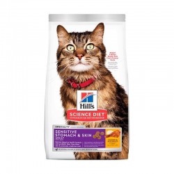 HILLS FELINE SENSITIVE STOMACH & SKIN 1.58 KG
